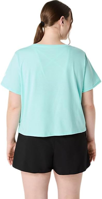 ASICS Women's Daisy Crop Short Sleeve TOP Running Apparel