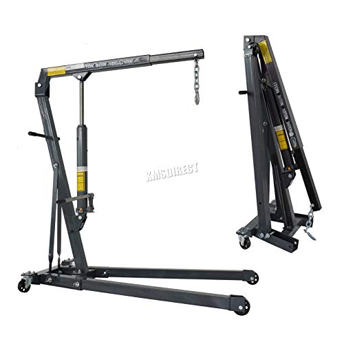 Price comparison product image SwitZer Quality Folding Engine Crane 1 Tonne Hoist Lift