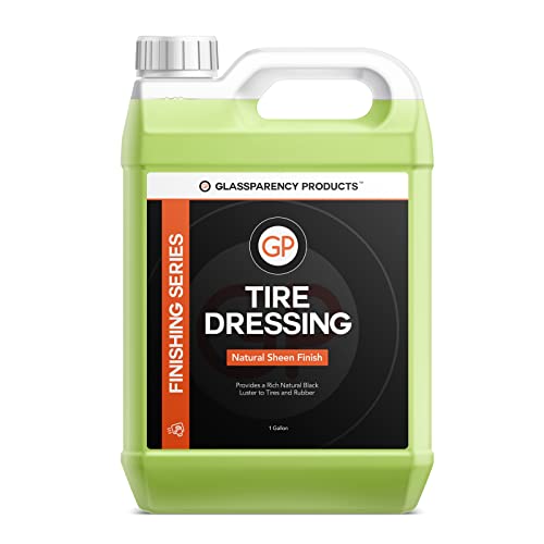 GlassParency Tire Dressing (1 Gallon) | No Sling, Non-Greasy Tire
