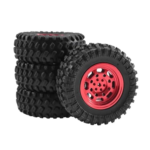 Pneu caoutchouc RC tout terrain 71mm roues MN82 MN99S WPL C24-1