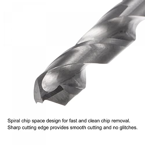 Uxcell A22021800UX0624 Solid Carbide Drill Bits, 6Mm C2/K20 Tungsten Carbide Jobber Drill Bits Straight Shank Drilling Tool thumb #2
