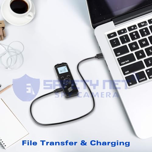 Image of SAFETYNET Voice Recorder Collection | USB, Pen, Keychain & Locket Style Recorders | 8GB-64GB | Compact & Portable Digital Audio Recorder (Model Number-13)