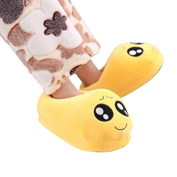 Zonto Pantofole Simpatico Tallone Bot di Cotone Pantofole da Donna in Casa per Casa per Casa Scarpe Peluche di Peluche Creative Non Slitta-35-39 Iarde,E