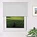 Produktbild Fensterdecor Fertig Sichtschutz-Rollo, Tageslicht-Rollo mit praktischem Seitenzug für stufenloses Verstellen, Blickschutz-Rollo in Grau, lichtdurchlässig und Blickdicht, 130 x 230 cm
