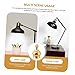 DOITOOL 12pcs Decorative Lamp Finials for Table and Floor Lamps Elegant Light Knob Screw Caps Modern Design for Home Decor Compatible Various Lighting Fixtures