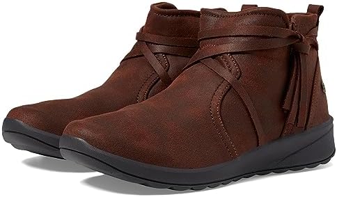 BZees Women's Gusto Washable Comfort Ankle Boots Friar Brown 8 M | Image 3