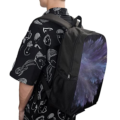 Sac à dos d'école 17 pouces avec imprimé 3D tendance pour garçon et fille