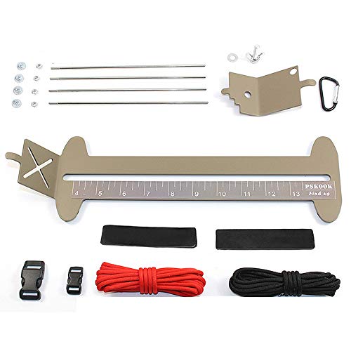 DECDEAL Paracord Pulseira Jig Kit Paracord Tool Kit Tecelagem DIY Maker Tool sem pés de borracha ant