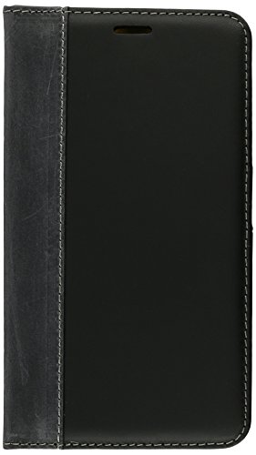 Galaxy Note 4 Case, ACEABOVE [Stand Feature] Galaxy Note 4 Wallet Case **NEW** [Book Cover Case] [Black] - Premium Genuine Leather Wallet cover with Hand Strap - Verizon, AT&T, Sprint, T-Mobile, International, and Unlocked - Leather Case with STAND Flip Cover and Credit Card ID Holders for Samsung Galaxy Note 4 2014 Model - (Black)