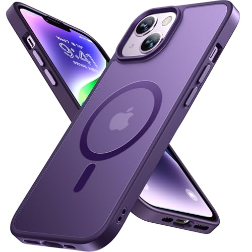 Miracase phone13/14 P[XyMagsafeΉEMILČRKizϏՌiPhone13/14 P[X 6.1C`A wh~A΂ݖh~Ah~ AMAXgbvz[tAĔɗDfUCA{^A}bgAtXgA