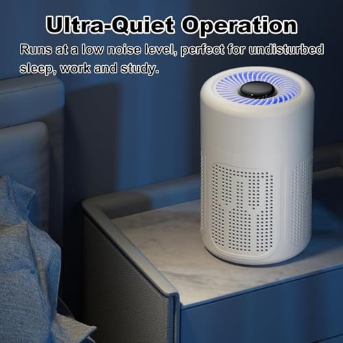Ventilateur de table portable petit modèle avec éliminateur d'odeurs