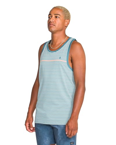 Volcom Mens Sylvan Striped Tank Top – Soft Cotton Sleeveless Shirt with Yarn-dye Stripe Pattern3