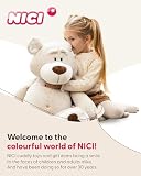 NICI 62254 Krówka Cowluna, miękki pluszak, urocza maskotka do przytulania i zabawy, świetny pomysł na prezent dla dzieci i dorosłych, 33 cm, biała