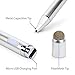 BoxWave Stylus Pen Compatible with Huawei MateBook X Pro - AccuPoint Active Stylus, Electronic Stylus with Ultra Fine Tip - Metallic Silver