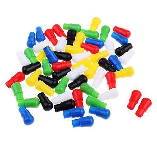 ATORSE Toy 2x60 Pieces 23mm Mixed Color Replacement Plastic Pegs for Chinese Checkers-Toys & Hobbies-Games-Board & Traditional Games-Contemporary Manufacture-image-12
