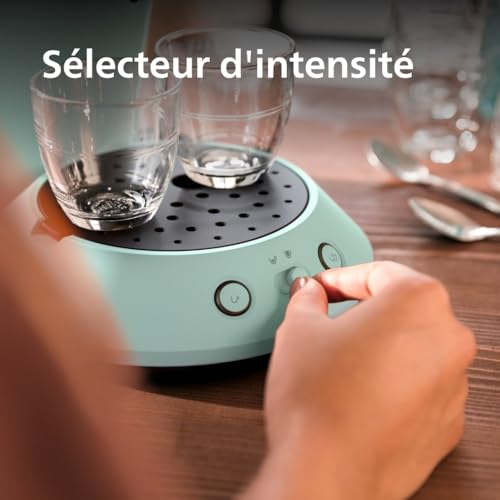 Senseo Original Plus Machine à café à dosettes Sélection de 'intensité du café Technologie Coffee Boost 2 tasses a la fois Plastique recyclé Désert CSA21080 - vue 5