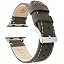 Espresso Brown Leather / White Stitching