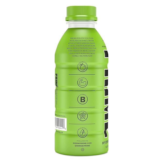 Image of CELEBRINO Prime Hydrating Drink Sports Beverage Lemon Lime Flavour 500 Ml