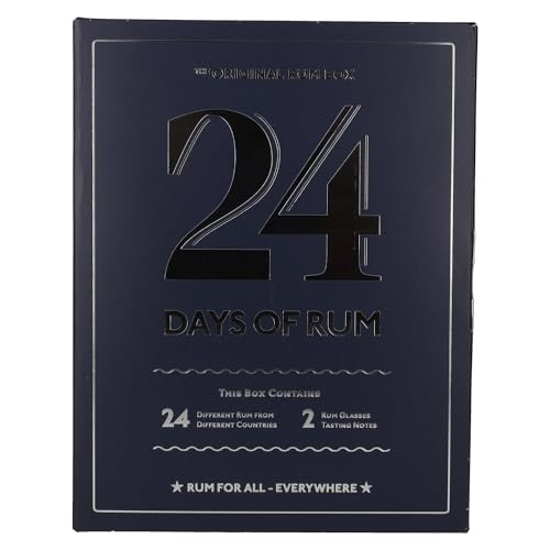 24 Days of Rum Advent Calendar 480ml 42.5% (Blue 2023 Edition)