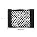 2PCS Universal Car Pouch Mesh Ceiling Netting Storage Auto Wall Sticker Net Pocket Elastic Trunk Organize Bag Black Load Cargo Mesh Storages Holder