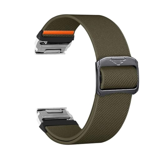 [�����ȓX] 22mm 26mm �i�C���� �N�C�b�N�t�B�b�g �X�g���b�v �ɓK��Garmin Fenix 7X 8X 8 7 Pro Fenix 6X 6 5X Tactix 8 7 9 Forerunner 965 955 �E�H�b�`�A�N�Z�T���[(Army