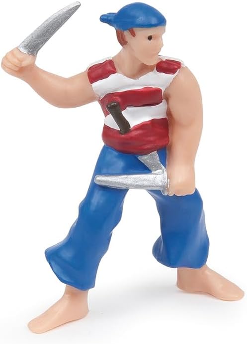 Papo Mini Tub's Pirates and Corsairs Toy, 12 pcs