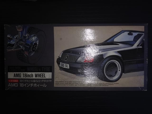 Amazon.co.jp: フジミ模型1/24 ベンツ AMG 18インチ ピレリ タイヤ 
