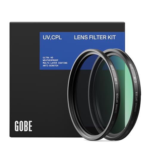 Kit filtres 95mm UV CPL Gobe verre optique reflex numerique