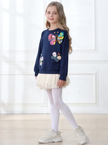 Hongshilian Unisex Kids Cute Cartoon Cotton Sweater Shirt4