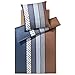 Produktbild Joop! Bettwäsche Cornflower Stripes Mako-Satin deep Ocean Größe 135x200 cm (80x80 cm)