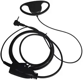 Fone De Ouvido Com Microfone Para Rádio Comunicador