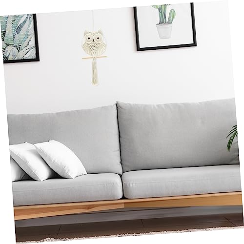 Macramé hibou suspendu Amosfun : idée cadeau déco originale