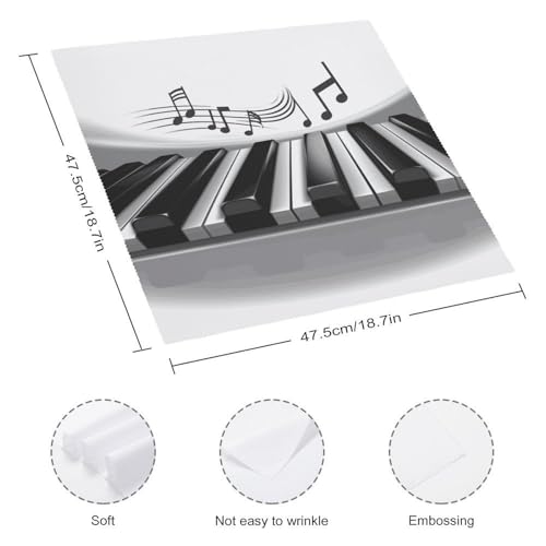 Servilletas de Tela Decorativas Estampado Animal 18x18 Pulgadas Pack 6 miniatura 2