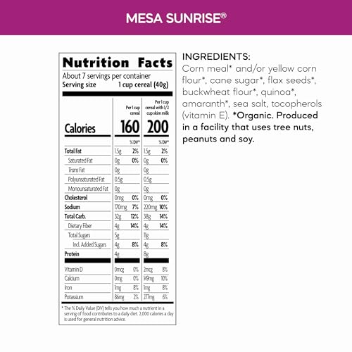 Nature'S Path Organic - Cereal Mesa Sunrise Gluten-Free Resealable Eco Pac 106034