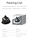 Movmax Solar Electronic Suction Cup for Blade Arm, Compatible with DJI Osmo Pocket 3, Car Mount with Air Pressure Monitoring | Durable Battery | LCD Display | Automatic Charge(Upgraded)