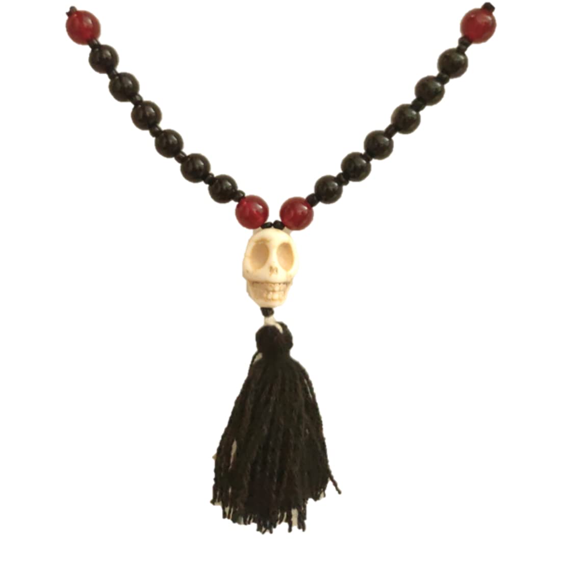 Raviour Lifestyle Mund Mala Skull Mala Narmund Mala Shiv Mund Mala Buy Online Skull Bone Mala Skeleton Mala with Black Red Hakik Stone 2 41TwRVltp9L. SL1104