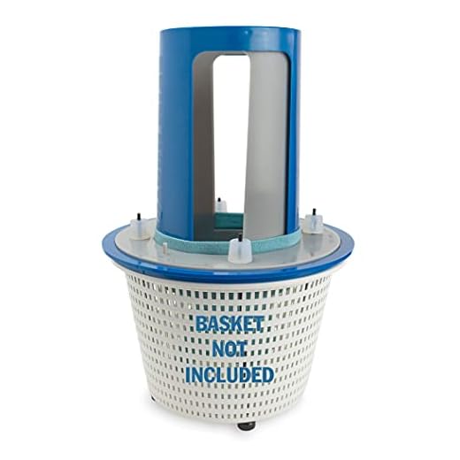 SkimDoctor 2.0 Pool Skimmer Basket TURBOCHARGER with Non-Corrosive Fittings and FREE Skimmer Sock for easy removal of debris. Fits most inground pool baskets on the market, like Hayward, Pentair.