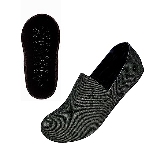 Image of No Show Cushion Lounge Slipper Sock for Women with Anti-Skid Bottom and Heel Grippers
