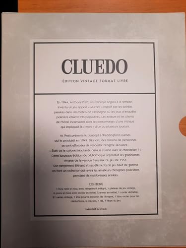 Jeu classique Megableu Monopoly Edition Vintage Format Livre - vue 3