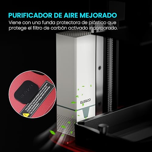 Impresora 3D de Resina ELEGOO Mars 4 9K Mono LCD - Fernando Cortés