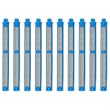 Contenu : 10 filtres : chaque paquet comprend 10 filtres, offrant de nombreux remplacements pour une utilisation continue. Cela permet de longues périodes de peinture ininterrompue et garantit que vous avez toujours un filtre propre à portée de main pour une performance optimale.