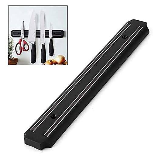 Soporte Magnético Para Cuchillos Con Doble Imán/Barra Magnética Cuchillos/Soporte Magnético Para Cuchillos (38cm)
