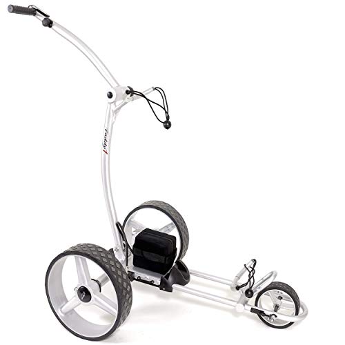 Caddy1 Elektrotrolley 650-2 x 250 W Motor Bleigelakku Fernbedienung