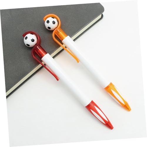 Bolígrafos de fútbol retráctiles para regalar en fiestas escolares de estudiantes, pack de 40 6
