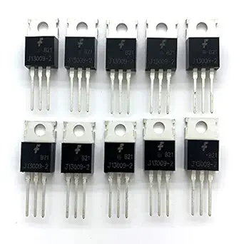 10PCS E13009-2 J13009-2 T0-220 Transistor 12Amp Bipolar High Voltage NPN