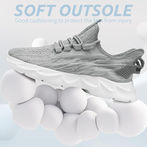 Image of Running Womens Shoes Fashion Walking Sports Gym Tennis Breathable Slip on Ladies Non Slip Lightweight Jogging Sneakers