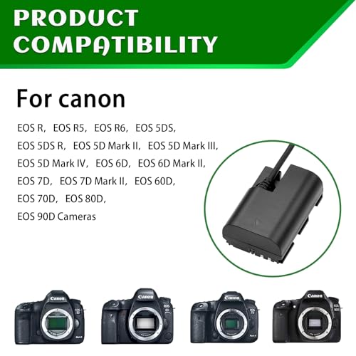 69-Gonine-Decode-Ac-Power-Adapter-Kit-Ack-E6-for-Canon-Eos-70d7d-Eos-60d6d-Eos-5d-Mark-Ii-Iii-Eos-5ds-Eos-5ds-R-Eos-5d-Cameras-Black