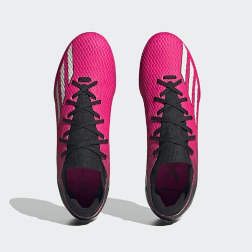 adidas Unisex X SPEEDPORTAL.3 Turf Soccer Shoe, Team Shock Pink/Zero Metallic/Black, 7 US Men3