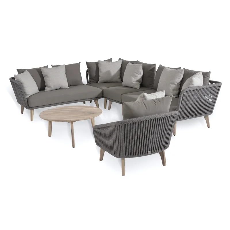 Image of Rope Outdoor Sofa (Grey04)
