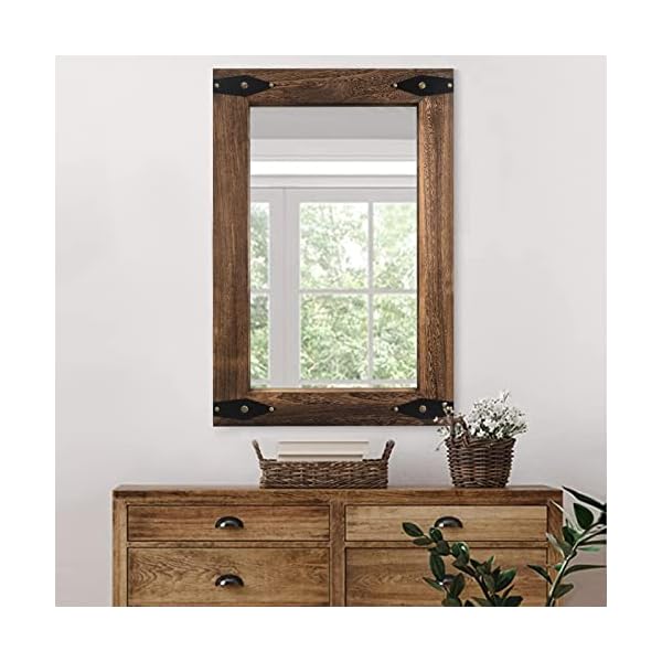 blue page Rustic Mirror Wood Mirror for Bathroom, Decorative Framed Wall Mirror, Farmhouse Natural Vanity Mirror, Wall Mounted Rectangular Mirror for Bedroom Living Room, Wood Mirror Small 20x28 Inch blue page Rustic Mirror Wood Mirror for Bathroom, Decorative Framed Wall Mirror, Farmhouse Natural Vanity Mirror, Wall Mounted Rectangular Mirror for Bedroom Living Room, Wood Mirror Small 20x28 Inch
